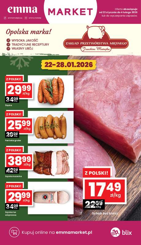 emma MARKET - gazetka promocyjna Gazetka od czwartku 22.01 do środy 04.02 - strona 3