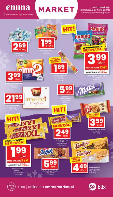 emma MARKET - gazetka promocyjna Gazetka od czwartku 22.01 do środy 04.02 - strona 14