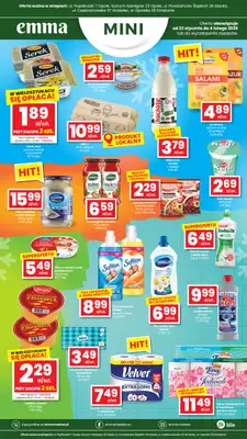 emma MARKET - gazetka promocyjna Plakaty promocyjne - Emma Mini od czwartku 22.01 do środy 04.02 - strona 2