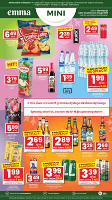 emma MARKET - gazetka promocyjna Plakaty promocyjne - Emma Mini od czwartku 22.01 do środy 04.02 - strona 4