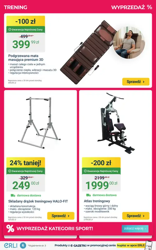 ERLI - gazetka promocyjna Polecane perełki - dla Ciebie i rodziny! od środy 21.01 do niedzieli 25.01 - strona 6