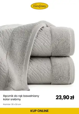 BEST SALE - gazetka promocyjna Eurofirany | -90% na trzeci ręcznik od środy 21.01 do wtorku 03.02 - strona 5