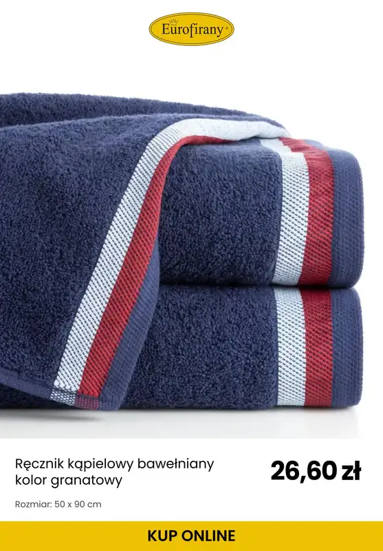 BEST SALE - gazetka promocyjna Eurofirany | -90% na trzeci ręcznik od środy 21.01 do wtorku 03.02 - strona 8