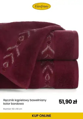 BEST SALE - gazetka promocyjna Eurofirany | -90% na trzeci ręcznik od środy 21.01 do wtorku 03.02 - strona 6