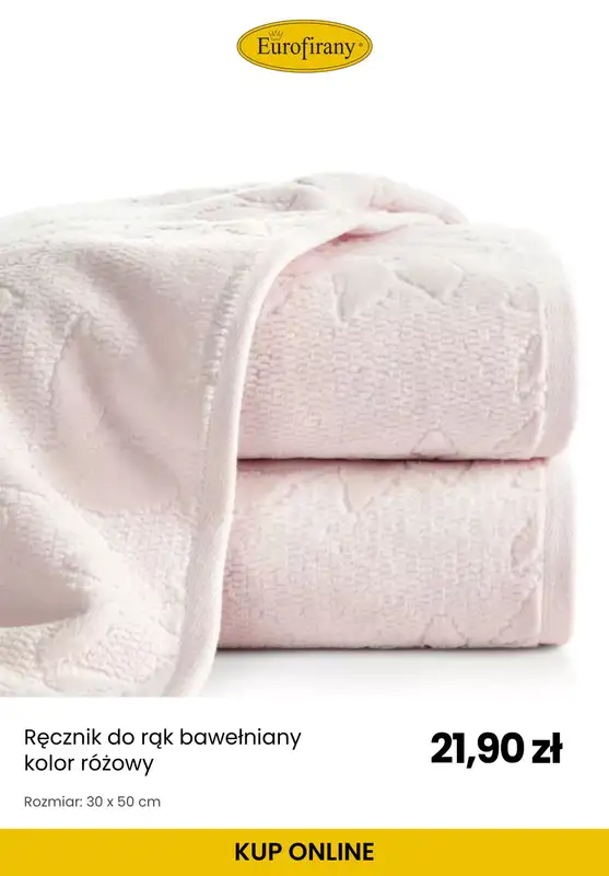 BEST SALE - gazetka promocyjna Eurofirany | -90% na trzeci ręcznik od środy 21.01 do wtorku 03.02 - strona 4