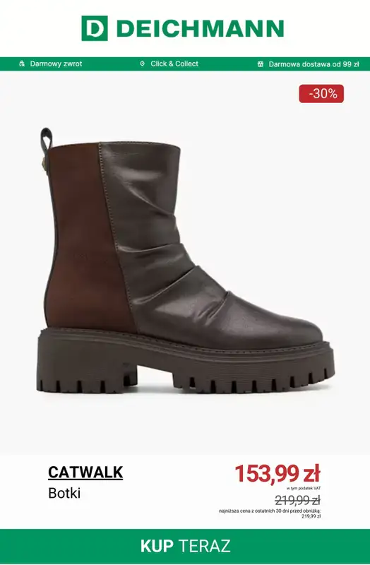Deichmann - gazetka promocyjna Buty damskie tylko online od środy 21.01  - strona 7