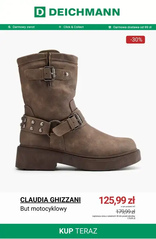 Deichmann - gazetka promocyjna Buty damskie tylko online od środy 21.01  - strona 10