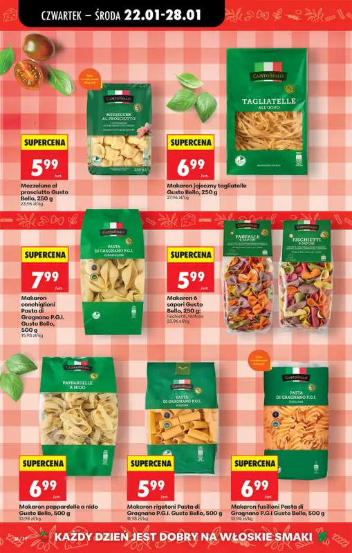 Biedronka - gazetka promocyjna Od czwartku od czwartku 22.01 do środy 28.01 - strona 42