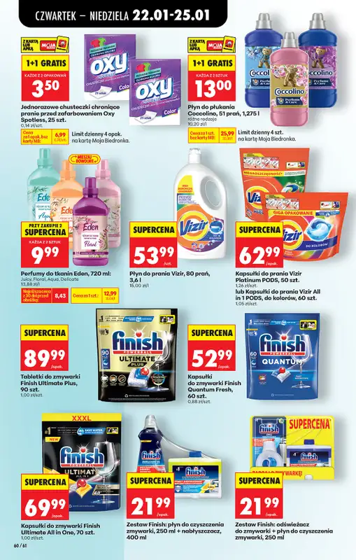Biedronka - gazetka promocyjna Od czwartku od czwartku 22.01 do środy 28.01 - strona 66