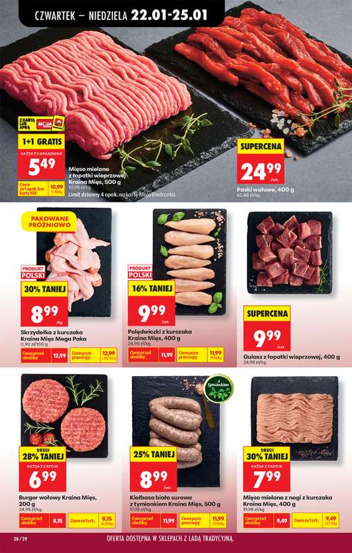 Biedronka - gazetka promocyjna Od czwartku, Z ladą tradycyjną od czwartku 22.01 do środy 28.01 - strona 32