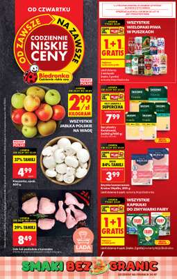 Biedronka - gazetka promocyjna Od czwartku, Z ladą tradycyjną od czwartku 22.01 do środy 28.01