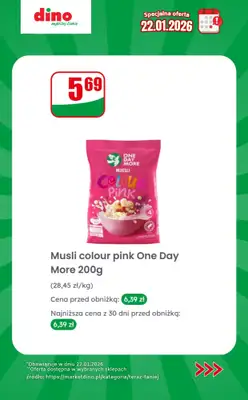 Dino - gazetka promocyjna Specjalna oferta na 22.01.2026 - promocje spoza gazetki od czwartku 22.01 do czwartku 22.01 - strona 6
