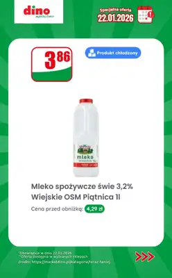 Dino - gazetka promocyjna Specjalna oferta na 22.01.2026 - promocje spoza gazetki od czwartku 22.01 do czwartku 22.01 - strona 4