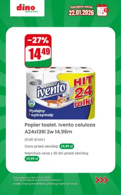 Dino - gazetka promocyjna Specjalna oferta na 22.01.2026 - promocje spoza gazetki od czwartku 22.01 do czwartku 22.01 - strona 11