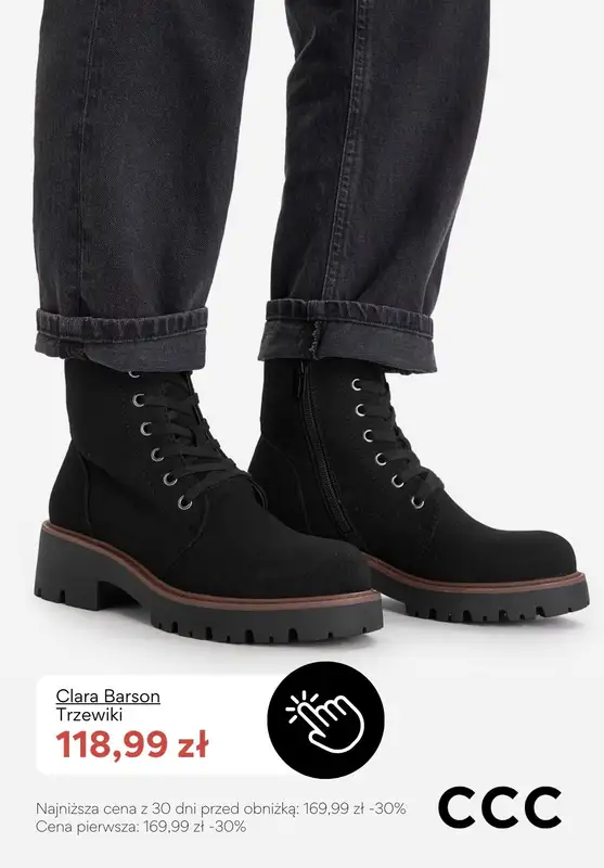 CCC - gazetka promocyjna NOWOŚCI na PROMOCJI do 139,99 zł od czwartku 22.01  - strona 7