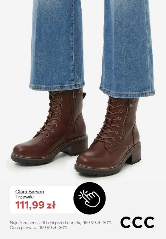 CCC - gazetka promocyjna NOWOŚCI na PROMOCJI do 139,99 zł od czwartku 22.01  - strona 4