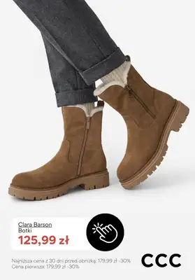 CCC - gazetka promocyjna NOWOŚCI na PROMOCJI do 139,99 zł od czwartku 22.01  - strona 5