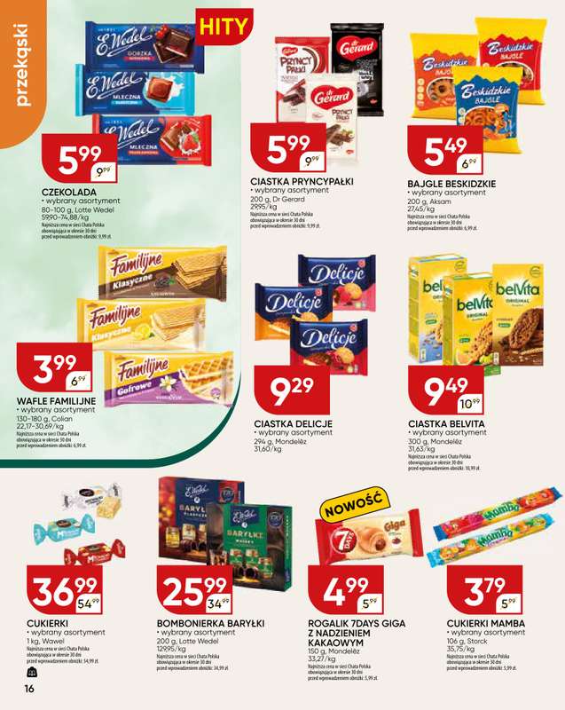 Chata Polska - gazetka promocyjna Gazetka  do niedzieli 08.02 - strona 16