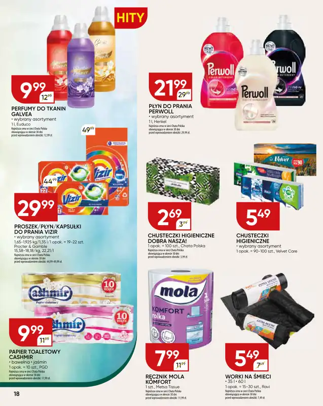 Chata Polska - gazetka promocyjna Gazetka  do niedzieli 08.02 - strona 18