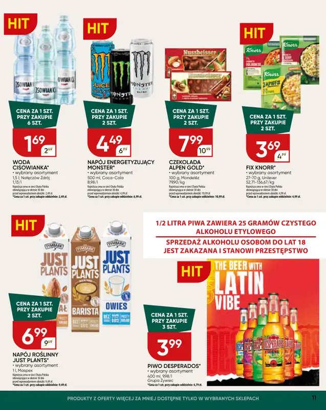 Chata Polska - gazetka promocyjna Gazetka  do niedzieli 08.02 - strona 11