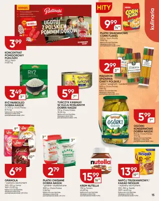 Chata Polska - gazetka promocyjna Gazetka  do niedzieli 08.02 - strona 15