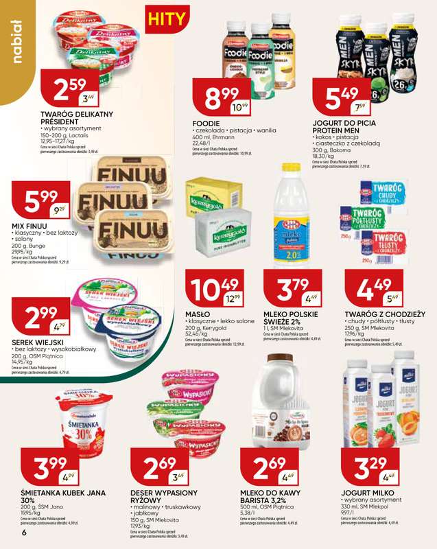 Chata Polska - gazetka promocyjna Gazetka  do niedzieli 08.02 - strona 6