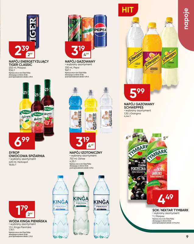 Chata Polska - gazetka promocyjna Gazetka  do niedzieli 08.02 - strona 9