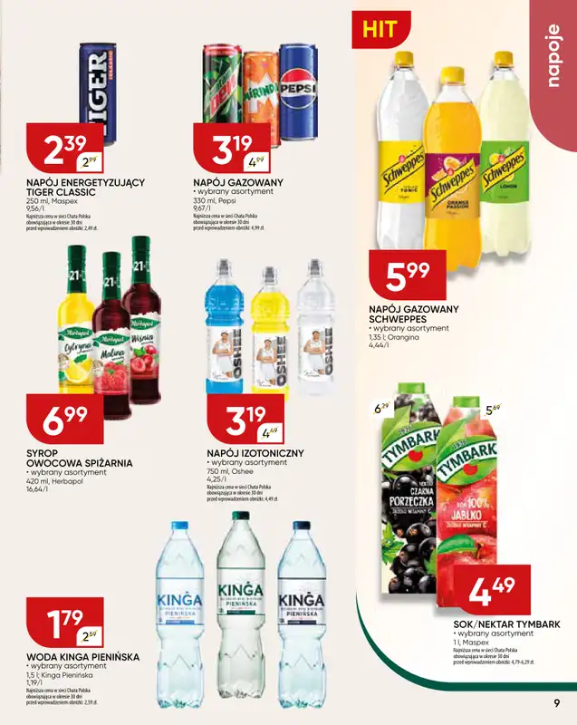 Chata Polska - gazetka promocyjna Gazetka  do niedzieli 08.02 - strona 9