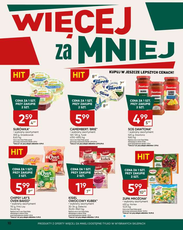 Chata Polska - gazetka promocyjna Gazetka  do niedzieli 08.02 - strona 10