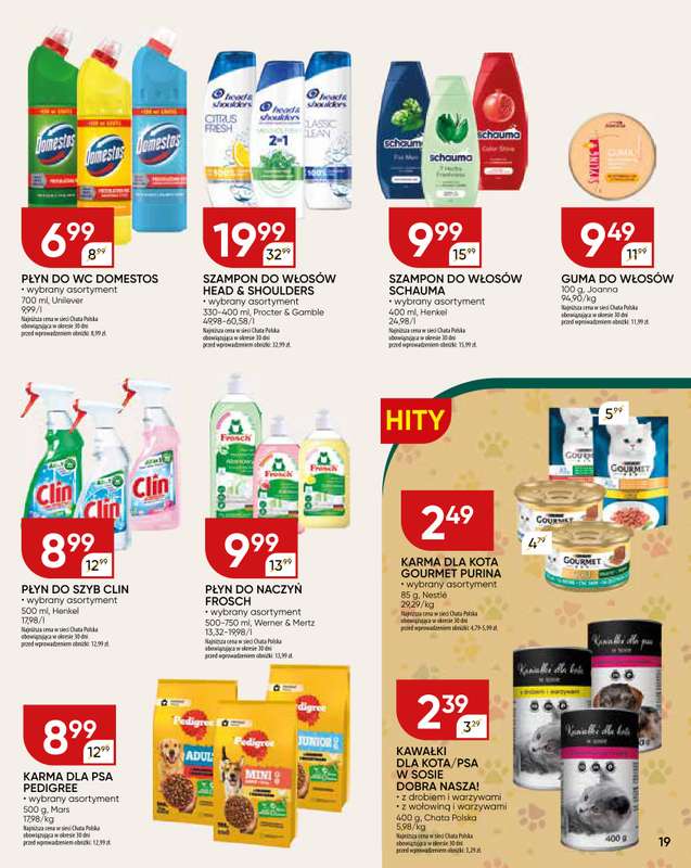 Chata Polska - gazetka promocyjna Gazetka  do niedzieli 08.02 - strona 19