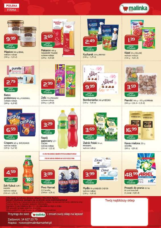 MALINKA - gazetka promocyjna Gazetka od czwartku 22.01 do środy 04.02 - strona 2