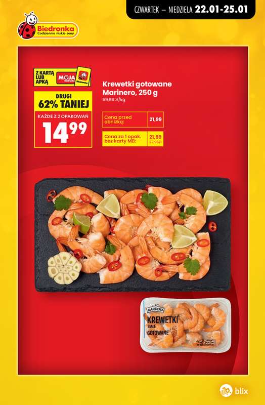 Biedronka - gazetka promocyjna Najwyższe rabaty! od czwartku 22.01 do niedzieli 25.01 - strona 5