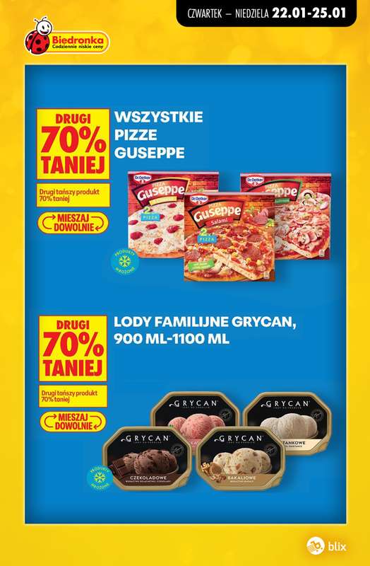 Biedronka - gazetka promocyjna Najwyższe rabaty! od czwartku 22.01 do niedzieli 25.01 - strona 4