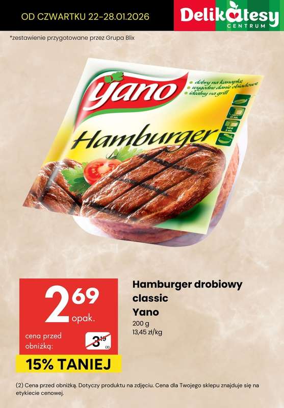 Delikatesy Centrum - gazetka promocyjna DANIA GOTOWE na obiad TERAZ TANIEJ! od czwartku 22.01 do środy 28.01 - strona 6