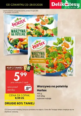 Delikatesy Centrum - gazetka promocyjna DANIA GOTOWE na obiad TERAZ TANIEJ! od czwartku 22.01 do środy 28.01 - strona 9