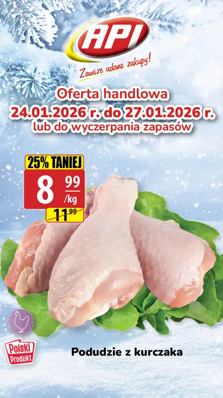 API Market - gazetka promocyjna Plakaty promocyjne od czwartku 22.01 do wtorku 27.01 - strona 4