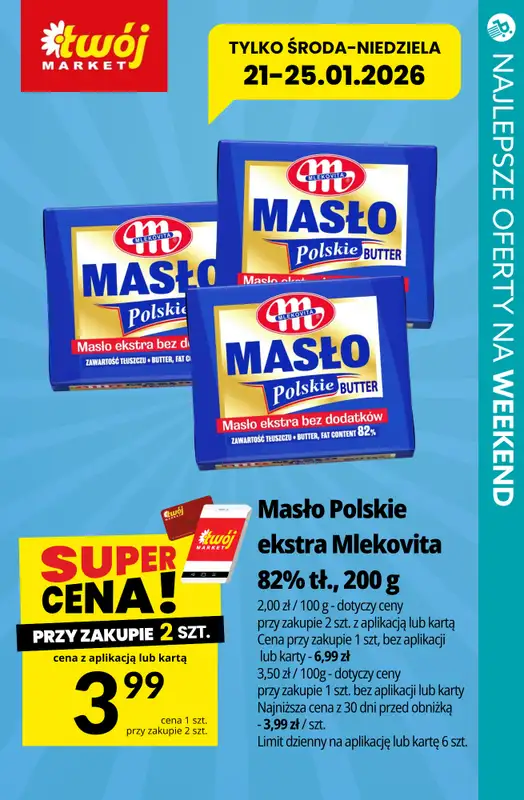 BEST SALE - gazetka promocyjna Weekendowe PROMOCJE w sklepach - sprawdź oferty! od czwartku 22.01 do niedzieli 25.01 - strona 2