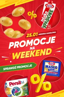 BEST SALE - gazetka promocyjna Weekendowe PROMOCJE w sklepach - sprawdź oferty! od czwartku 22.01 do niedzieli 25.01