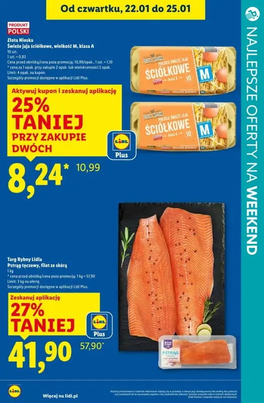 BEST SALE - gazetka promocyjna Weekendowe PROMOCJE w sklepach - sprawdź oferty! od czwartku 22.01 do niedzieli 25.01 - strona 8
