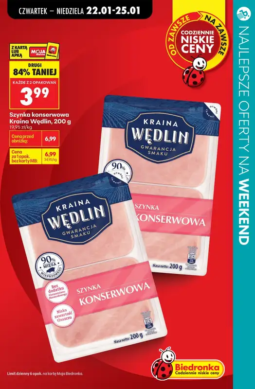 BEST SALE - gazetka promocyjna Weekendowe PROMOCJE w sklepach - sprawdź oferty! od czwartku 22.01 do niedzieli 25.01 - strona 3