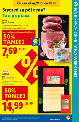 BEST SALE - gazetka promocyjna Weekendowe PROMOCJE w sklepach - sprawdź oferty! od czwartku 22.01 do niedzieli 25.01 - strona 16