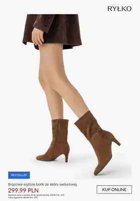 Ryłko - gazetka promocyjna Ciemnobrązowe BOTKI na PROMOCJI od czwartku 22.01  - strona 6