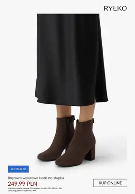 Ryłko - gazetka promocyjna Ciemnobrązowe BOTKI na PROMOCJI od czwartku 22.01  - strona 3