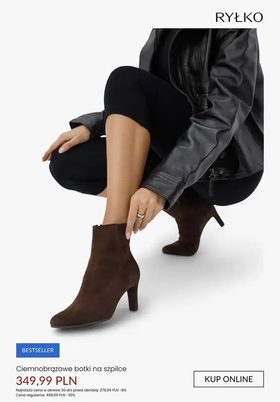 Ryłko - gazetka promocyjna Ciemnobrązowe BOTKI na PROMOCJI od czwartku 22.01  - strona 2
