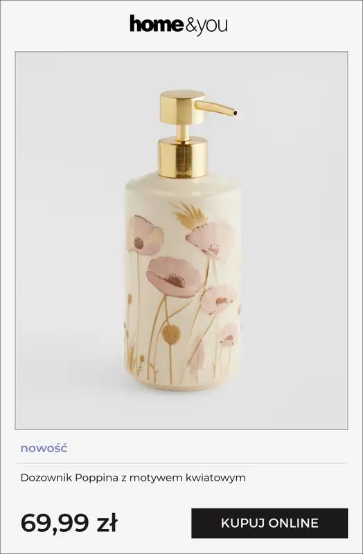 home&you - gazetka promocyjna Kolekcja: różowa aura od czwartku 22.01 do niedzieli 01.02 - strona 10