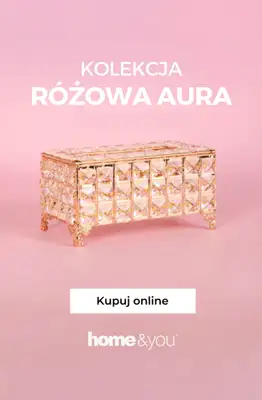 home&you - gazetka promocyjna Kolekcja: różowa aura od czwartku 22.01 do niedzieli 01.02
