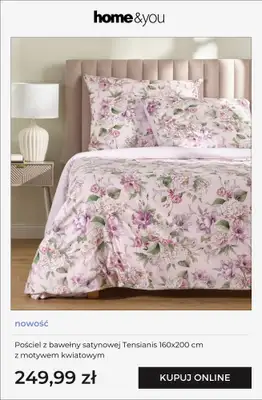 home&you - gazetka promocyjna Kolekcja: różowa aura od czwartku 22.01 do niedzieli 01.02 - strona 2