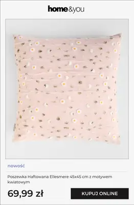 home&you - gazetka promocyjna Kolekcja: różowa aura od czwartku 22.01 do niedzieli 01.02 - strona 5