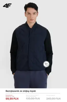 4F - gazetka promocyjna Wyprzedaż do -50% – produkty do 100 zł od czwartku 22.01  - strona 17