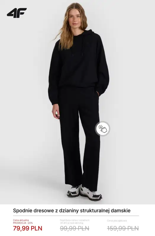 4F - gazetka promocyjna Wyprzedaż do -50% – produkty do 100 zł od czwartku 22.01  - strona 9